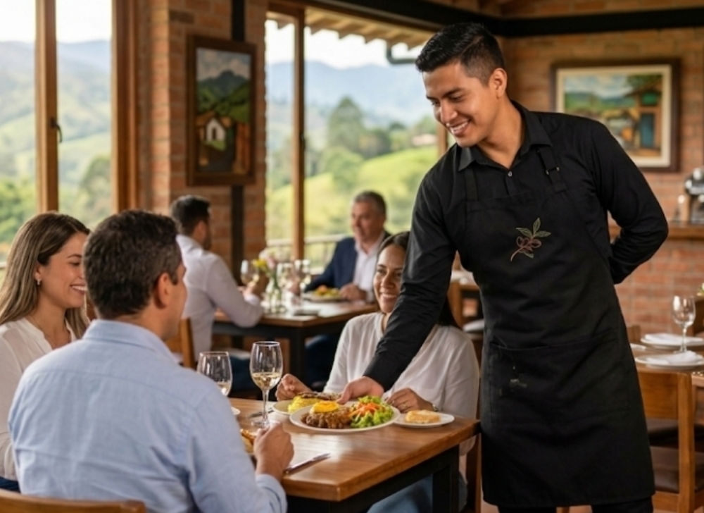 Mesero para Sector Gastronómico en Llanogrande